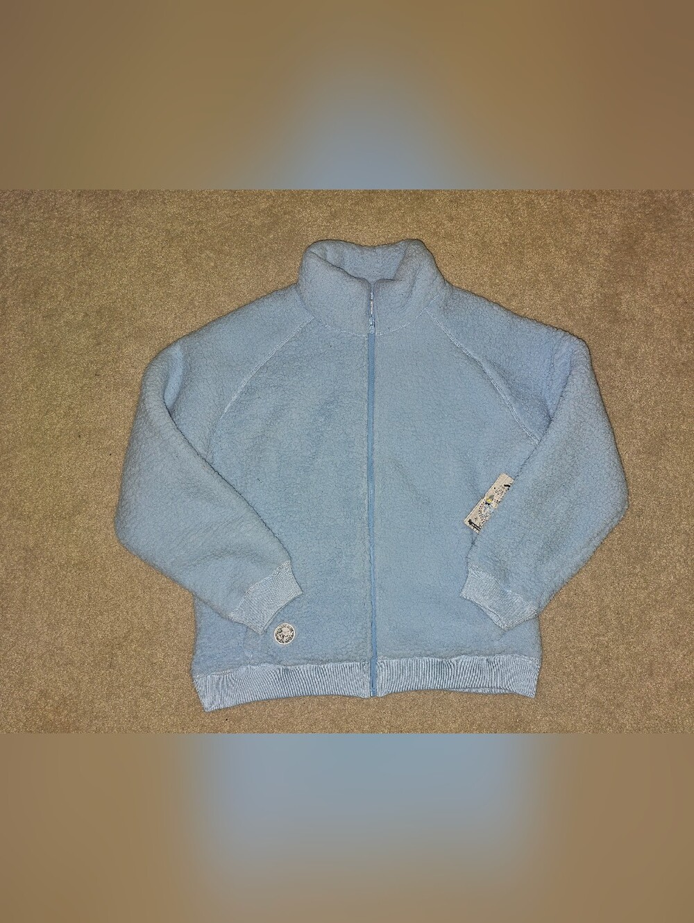 GOAT Women's Sherpa Full Zip Jacket - Size L NWT
